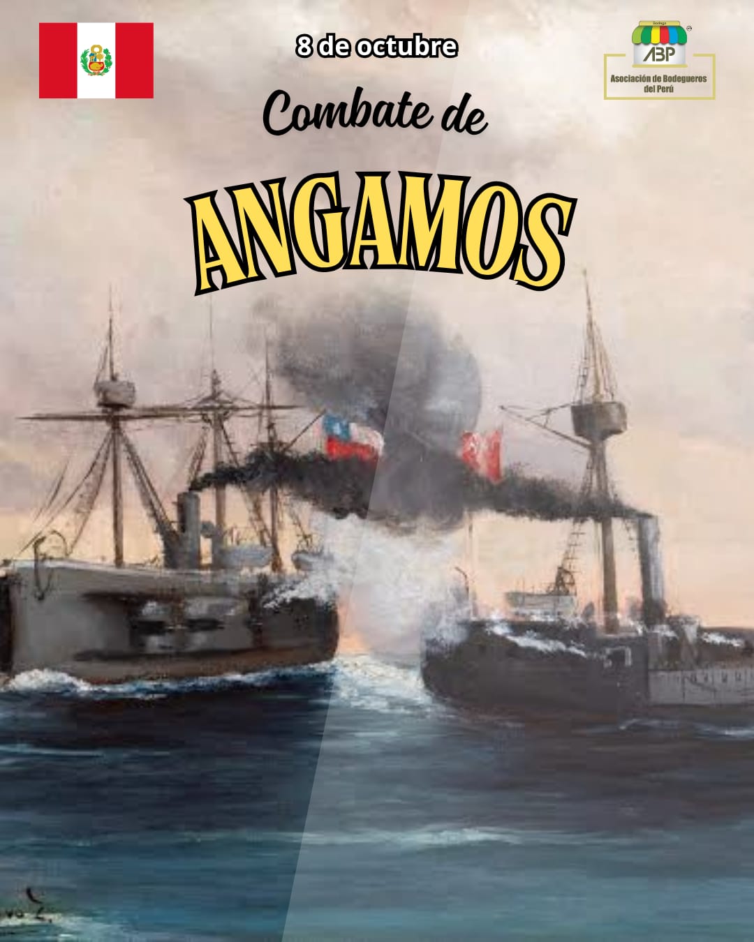 8 de octubre combate de angamos